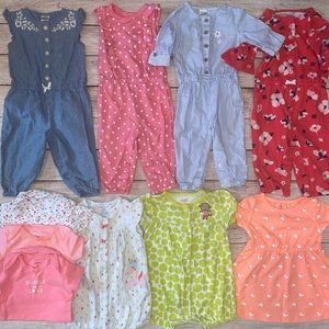 Carter’s Brand 6 Month Spring & Summer Lot 10 PCS